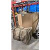 Image 1 : LARGE PALLET OF BURLAP CARGO PROPS