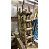 Image 1 : GROUP OF 3 RUSTIC WOODEN LOG & ROPE LADDERS EACH ONE APPROX. 6FT TALL X 1 1/2FT WIDE