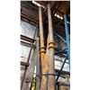 Image 2 : GROUP OF APPROX. 7 VARIOUS LENGTH PROP WATER PIPES - SONO CONSTRUCTION FORM TUBE AND ABS