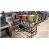 Image 1 : RUSTIC WOODEN WEAVERS WHEEL ON STAND SHOW PROP