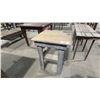 Image 1 : SMALL RUSTIC WOODEN SIDE TABLE - APPROX. 2FT X 2FT X 2 1/2FT TALL