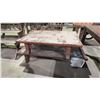 Image 1 : 2 PLANK TOP WOODEN RUSTIC LOOK TABLES