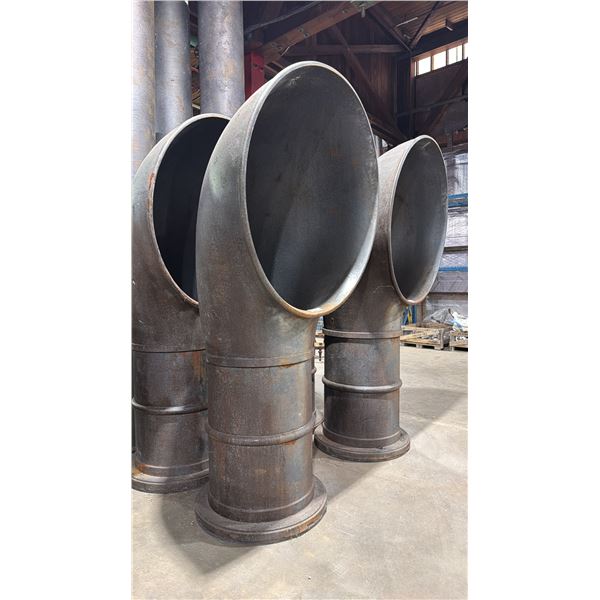 APPROX. 9FT TALL SHIPS STEAM PIPE PROPS