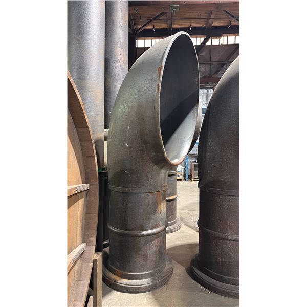 APPROX. 9FT TALL SHIPS STEAM PIPE PROPS