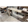 Image 3 : PRIMITIVE WOODEN BENCH