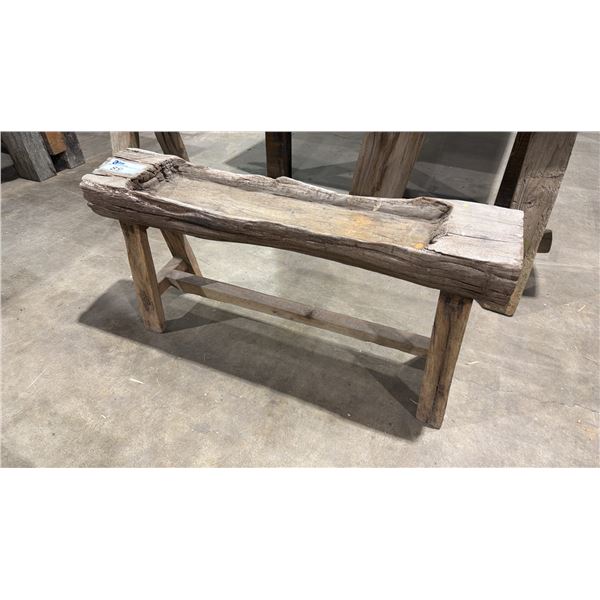 PRIMITIVE WOODEN BENCH
