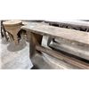 Image 2 : RUSTIC WOODEN 5FT BENCH SEAT