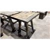 Image 2 : RUSTIC WOODEN SQUARE TABLE - APPROX. 2 1/2FT X 2 1/4FT X 2 1/4FT TALL