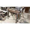 Image 2 : GROUP OF 7 RUSTIC WOODEN SAW HORSES