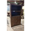 Image 1 : ASIAN STYLE WOODEN DISPLAY CABINET