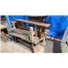 Image 3 : GROUP OF ASSORTED RUSTIC WOODEN BENCHES, TABLES AND (1) CABINET - APPROX. 7 PCS.