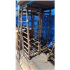 Image 3 : LARGE GROUP OF ASSORTED RUSTIC WOODEN AND BAMBOO RACKS & DISPLAY SHELFS