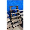 Image 1 : RUSTIC WOODEN 6 TIER DISPLAY STAND