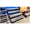 Image 1 : RUSTIC WOODEN 4 TIER DISPLAY STAND