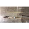 Image 3 : GROUP OF 3 RUSTIC HAY SCYTHES AND 1 FISHING NET