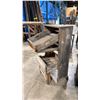 Image 2 : RUSTIC WOODEN MARKET DISPLAY STAND
