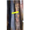 Image 2 : GROUP OF ASSORTED LENGTHS (6") ABS PAINTED PIPES