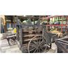 Image 1 : LARGE RUSTIC WOODEN MARKET CART - APPROX. - 8FT LONG X 5FT WIDE