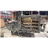 Image 3 : LARGE RUSTIC WOODEN MARKET CART - APPROX. - 8FT LONG X 5FT WIDE