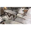 Image 1 : RUSTIC WOODEN VENDERS MARKET CART