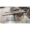 Image 2 : RUSTIC WOODEN VENDERS MARKET CART