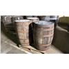 Image 2 : PALLET LOT OF WINE BARRELS