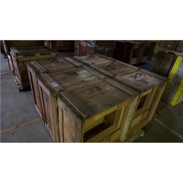 PALLET OF DECORATIVE CHINESE CRATES