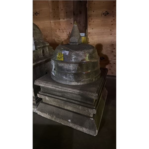 LARGE STYROFOAM DECORATIVE PIECE