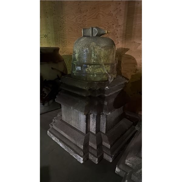 LARGE STYROFOAM DECORATIVE PIECE