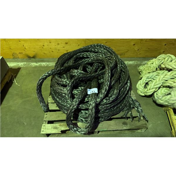 PALLET LOT OF ROPE
