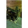 Image 1 : PALLET LOT OF WOOD FURNITURE