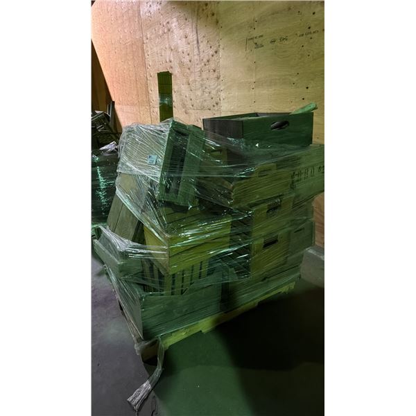 PALLET LOT OF WOOD CRATES