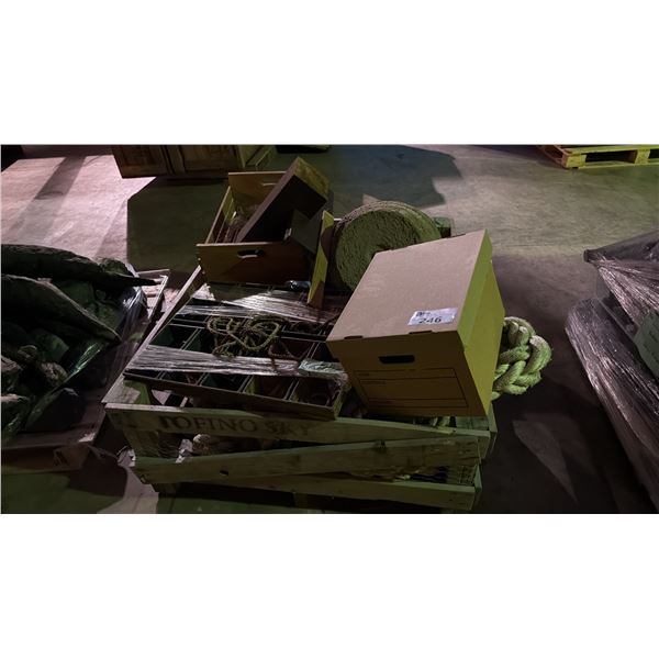 PALLET  LOT OF SHOW PROPS