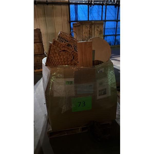 PALLET LOT OF SHOW PROPS