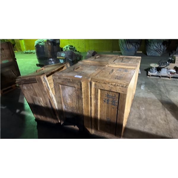 PALLET  LOT OF PROP CRATES