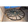 Image 1 : LARGE METAL PAINTED WHEELS