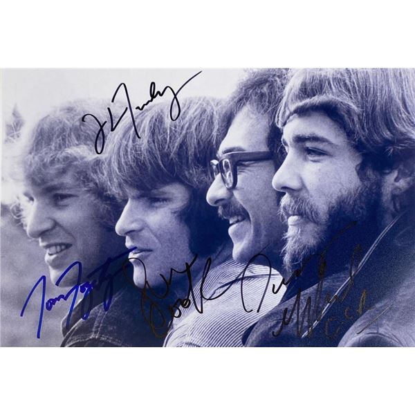 Creedence Clearwater Revival facsimile signed photo