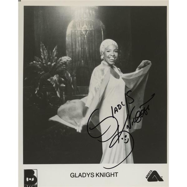Gladys Knight facsimile signed photo
