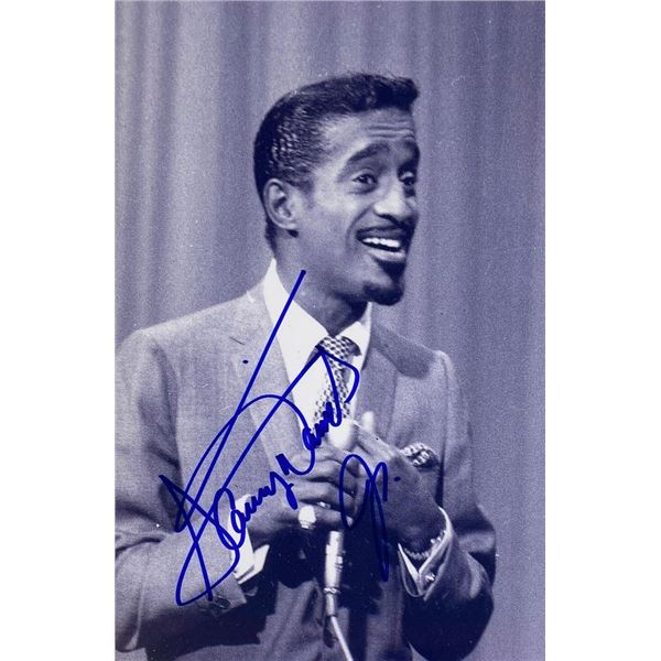 Sammy Davis Jr. facsimile signed photo