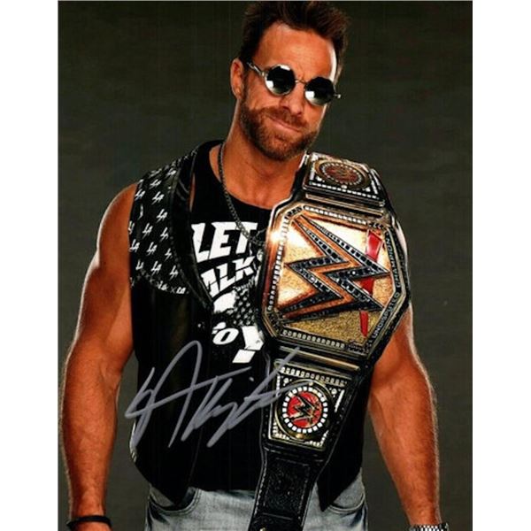 WWE LA Knight facsimile signed photo