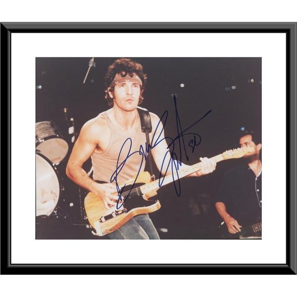 Bruce Springsteen facsimile signed photo.