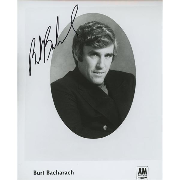 Burt Bacharach facsimile signed photo