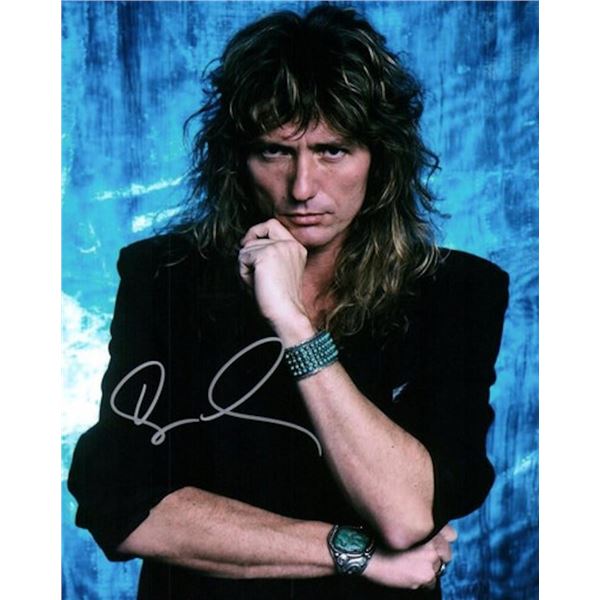 Deep Purple David Coverdale facsimile signed photo