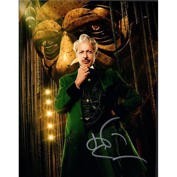 Wicked Jeff Goldblum facsimile signed movie photo