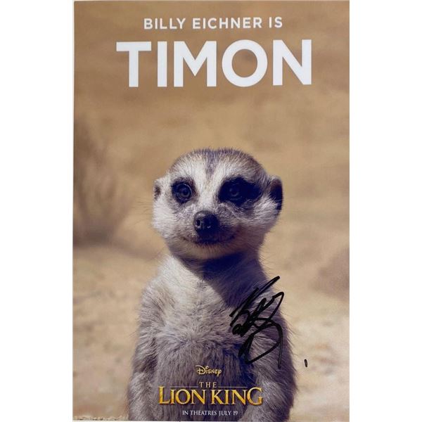 The Lion King Billy Eichner facsimile signed movie photo