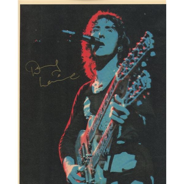 Moody Blues  photo signed by Denny Laine