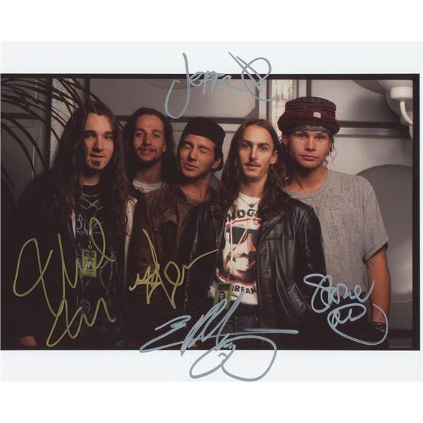Pearl Jam facsimile signed photo