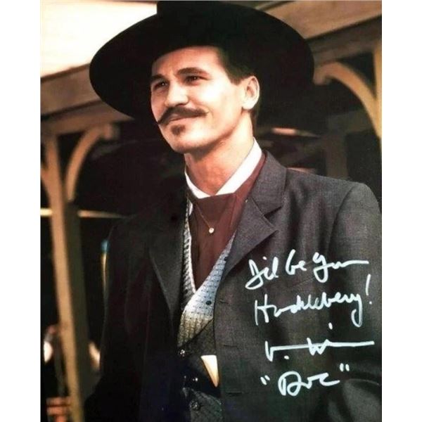 Tombstone Val Kilmer facsimile signed movie photo