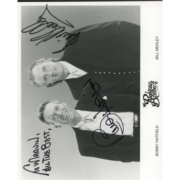 Righteous Brothers facsimile signed photo