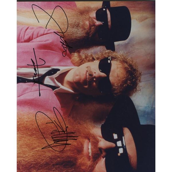 ZZ Top facsimile signed photo